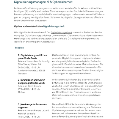 Digitalisierung 1